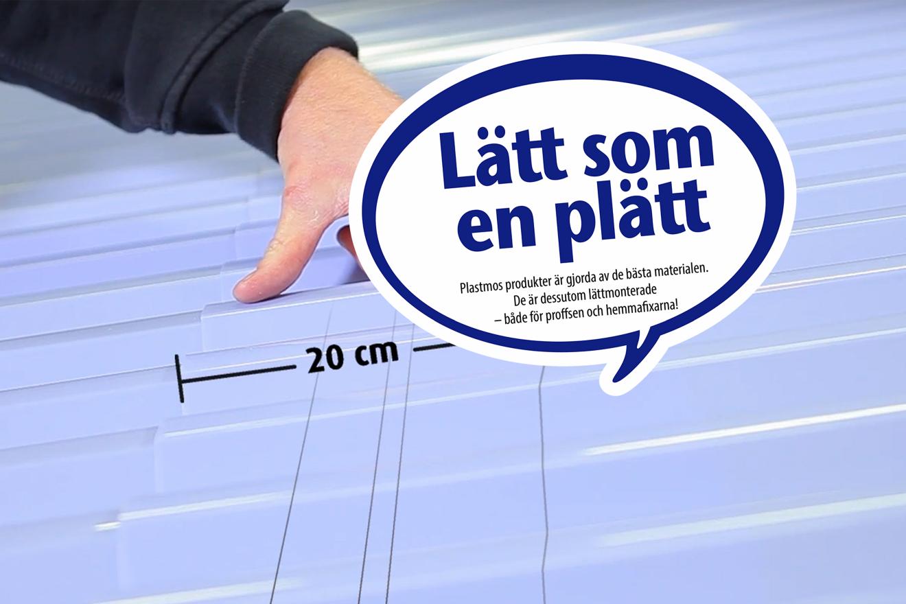 Montering av trapetsskivor