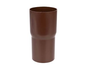 Kopplingsrör 75 mm brun